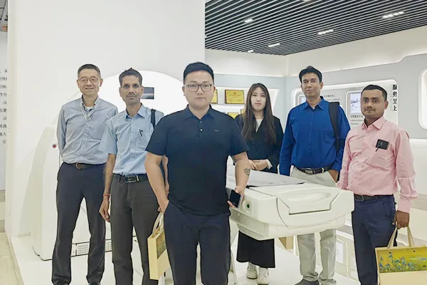 Nepal Saptarishi Hospital Visits Our CT Scanner Factory