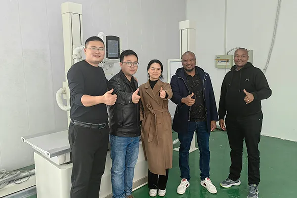 Kenya Clients Visit Our X-Ray & C-Arm Factory