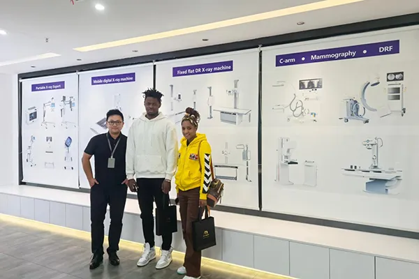 Congo Client Visits & Places an X-Ray Machine Order